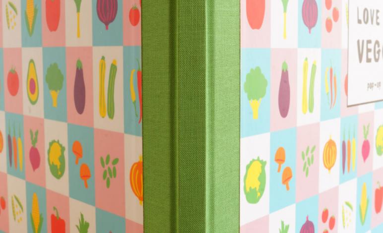 Hardcover boek op recycled papier