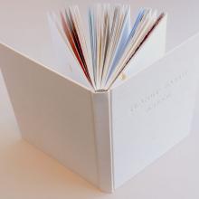 Hardcover boek met preegdruk